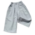 thumbnail image 2 of StSilkitty Girls Ruffle Pants High Waist Elastic Casual Wide Leg Pants with Pockets Solid Color Lightweight Soft Trousers, 2 of 6