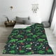 thumbnail image 5 of Balery Dino Christmas Party Manta de Felpa Suave y Acogedora – Cobija de Franela Aterciopelada para Cama, Lavable y Cálida para Sofá, Mascotas, Transpirable-60"x50", 5 of 7