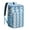 Black, variant on Plaid Insulated Backpack Cooler - 20L Leakproof Lunch Bag, Rustic Style for Camping & Picnic
