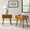 Acorn, variant on 23" Wooden End Table with Charging Station and Tray Modern End Table for Living Room Black