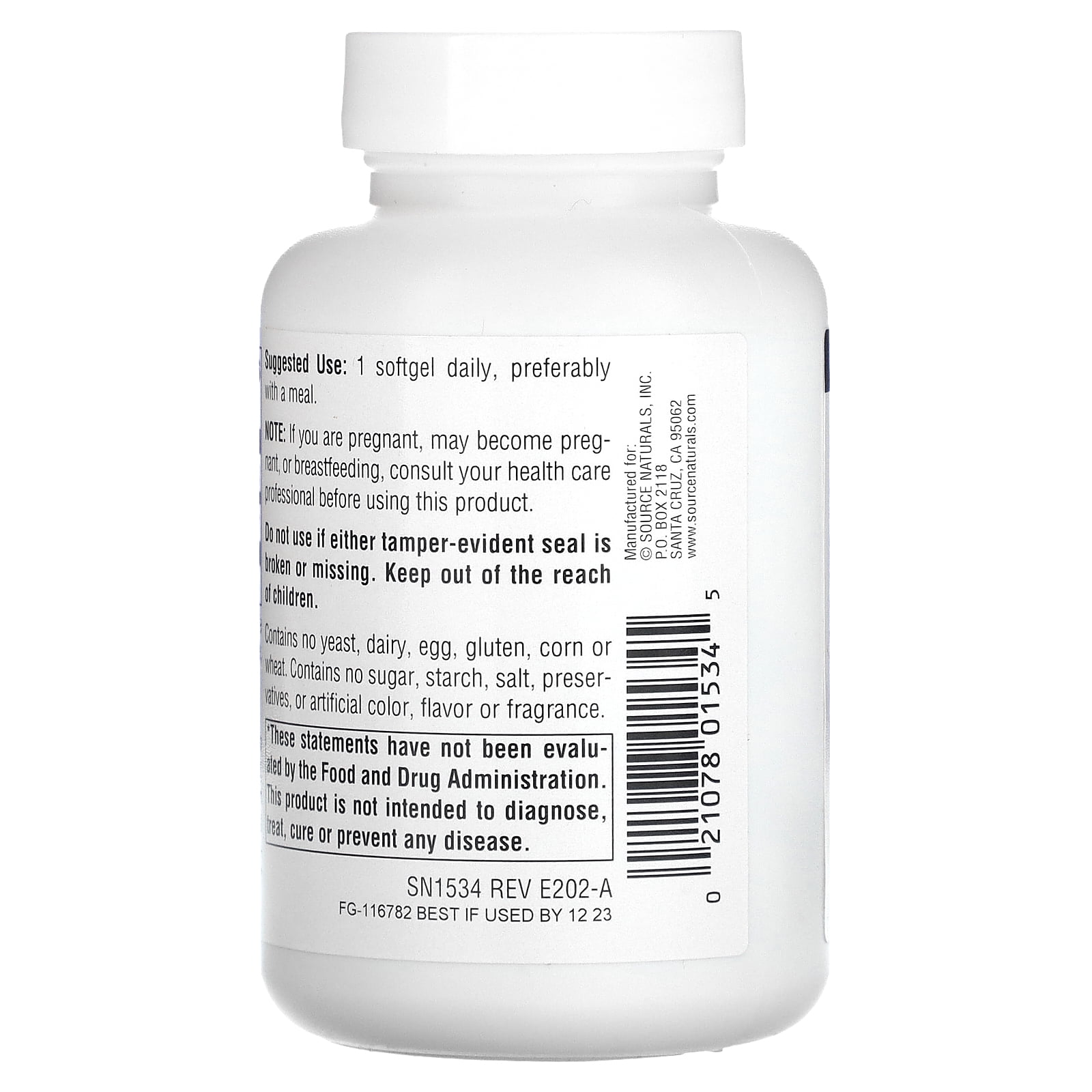 Source Naturals Source Naturals  Coenzyme Q10, 60 ea