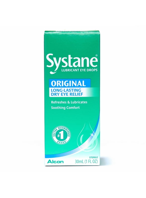Systane Lubricant Long Lasting Eye Drops for Dry Eye Relief, 30 ml