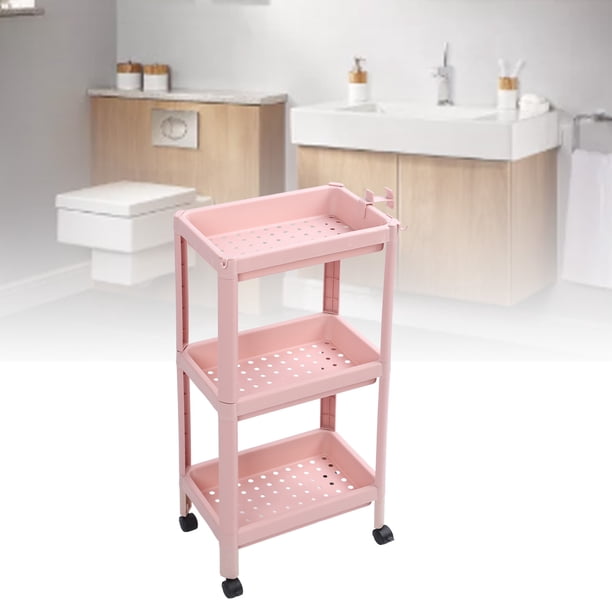 Estante de Baño Estante de Almacenamiento en el Suelo del Baño Estantería Organizadora de Varias Capas Estante de Almacenamiento Independiente para Cocina Baño ANGGREK Otros