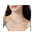 thumbnail image 1 of Collar y Aretes GREG J.M Perla Cultivada Natural Rosa Chapa de Oro, 1 of 5