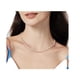 thumbnail image 1 of Collar y Aretes GREG J.M Perla Cultivada Natural Rosa Chapa de Oro, 1 of 5