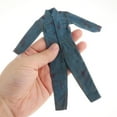 thumbnail image 1 of Ropa de figura masculina CUTICAT mono azul verde para muñecas, 1 of 8