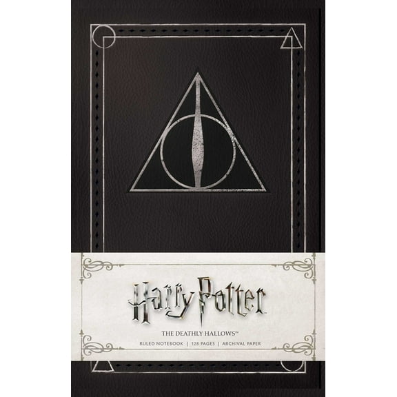 Harry Potter Harry Potter: The Deathly Hallows Ruled Notebook, (Hardcover)