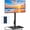Black with Power Outlet, variant on RTVR Universal Floor TV Stand for 32-60 inch TVs up to 88 lbs, Adjustable Swivel Mount Black Base Stand