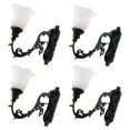 thumbnail image 3 of Shisuyan 4pcs Miniature Lamp Models Creative Mini Wall Lamps Decorative Mini Lights Photo Props, 3 of 9