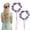 Stylea 2pack, variant on Sparkling Americana Star Crown with Flowing Ribbons US Patriotic Hair Accessory, Fourth of July Hair Accessory