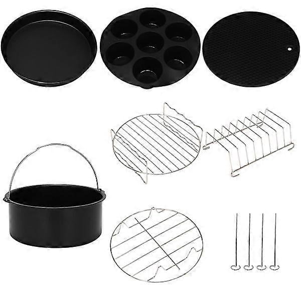 Set of 7 Accessories for Pressure Cooker, Steamer and Air Fryer Oven, Compatible with Ninja Foods 5 & 6.5 & 8
