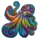thumbnail image 1 of Mys Aurora Rompecabezas De Madera Únicos - Pulpo De Ágata 300 Piezas Tamaño Mediano 12.6'' X 12.2'' Lujoso Rompecabezas De Madera Con Forma De Animal Hermoso Paquete El Mejor Regalo Para Adultos, 1 of 5