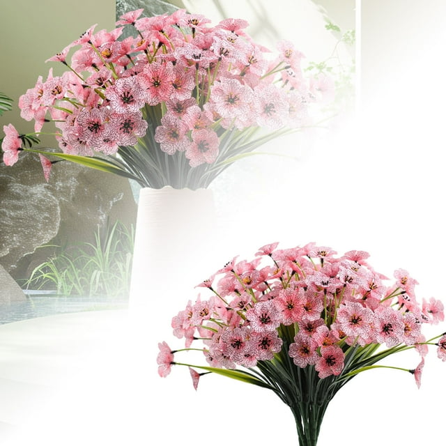 asddcavvf Flowers And Imitation Outdoor Flowers Made Of Materials Such As Outdoor Flowers And Non Fading Imitation Wedding Decorations for Reception outside Flowers Fall