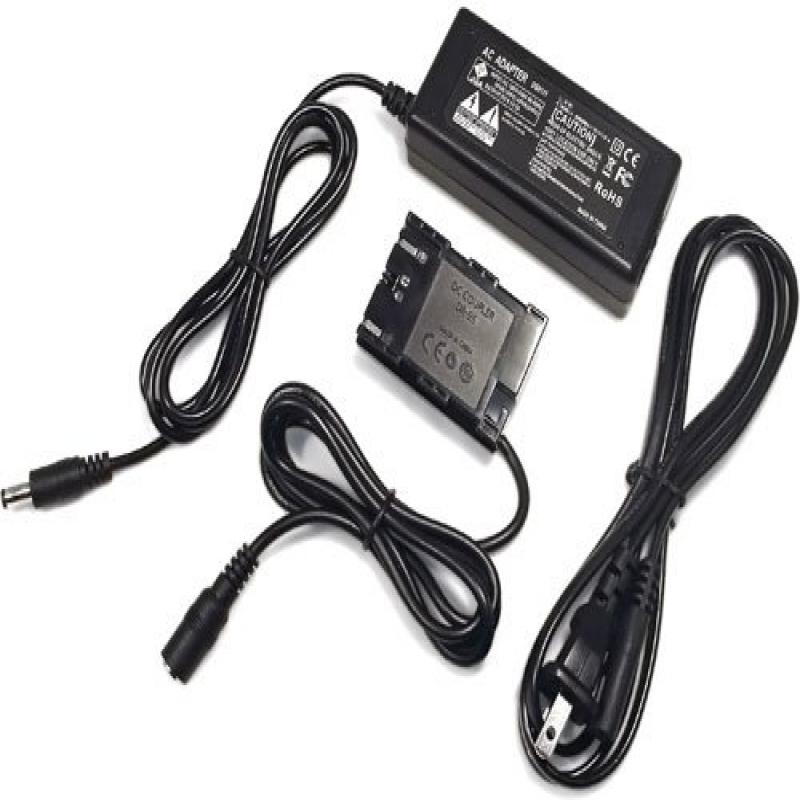 Alvin's Cables Alimentatore AC E Adattatore Dummy Battery Per Canon EOS 5D, 6D, 7D, 80D - Cavo 3,8 Metri, Spina UE