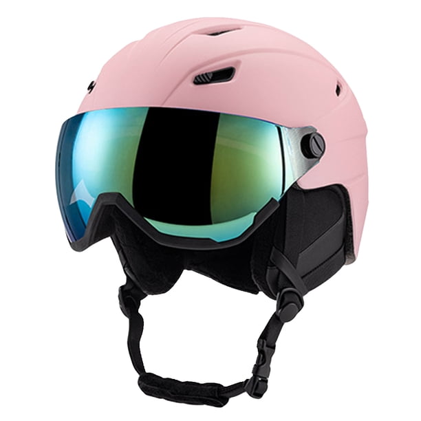 Snowboard Esquí Invierno Con Gafas para Hombres Mujeres Jóvenes (m) Rosa
