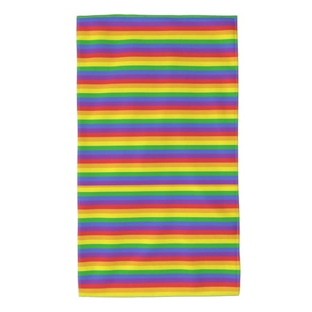 

Home Towels Colorful Rainbow Line Picture Absorbent Hanging Hand Towel Small Bath Towel Decorative Kitchen Dish Guest Towel For Spa Gym Hote27.5x16in