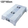 thumbnail image 2 of Tablecloth, Water resistance, 120x160cm, Blue/White, 2 of 6
