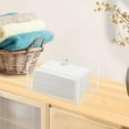 thumbnail image 6 of Acrylic Dryer Sheet Holder, Clear Dryer Sheets Box Container for Laundry Dispenser Storage, 6 of 7