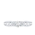 thumbnail image 4 of Rosec Jewels Lab Diamond Ring - Vintage Inspired Engagement Ring (EF-VS Quality Certified), 18K White Gold, US 12.50, 4 of 8