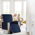 thumbnail image 2 of Ahorros en vacaciones!zanvin Sofá reclinable impermeable Toalla Anti-suciedad Cojín para sofá para mascotas Silla mecedora de color sólido Silla de masaje Funda protectora para sofá Toalla Funda para, 2 of 5