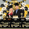 thumbnail image 6 of Getwin Household Antependium,Pe Plastic Black and Gold Tablecloth,2025 New Graduation Season Theme Tablecloth Disposable Pe Plastic Tablecloth Tablecloth, 6 of 6