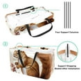 thumbnail image 4 of Squirrel Large Capacity Reusable Oxford Cloth Grocery Baskets: Foldable Toy Basket, Storage Bag, Easter Basket, 4 of 7