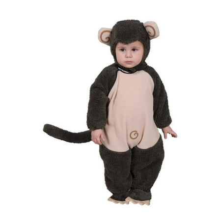 Dress Up America  Baby/ Todder 'Plush Lil' Monkey' Costume