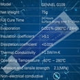 thumbnail image 3 of GENNEL G109 75 gramos pegamento térmico yeso conductor térmico compuesto adhesivo viscoso de silicona para impresora LED GPU chipset MOSFET disipador térmico sellado de enfriamiento, 3 of 5