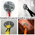 thumbnail image 5 of LinenLoon Wall Ceiling Mount Bracket for Gym & Home Suspension Straps Anchor for Olympic Rings Fitness Training Yoga Swing Battle Ropes Resistance Band & Boxing Equipment, 5 of 5