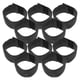 thumbnail image 1 of 15 brazaletes elásticos de luto para funerales, negros, para fútbol, fútbol, con oración y para insignias, 1 of 8