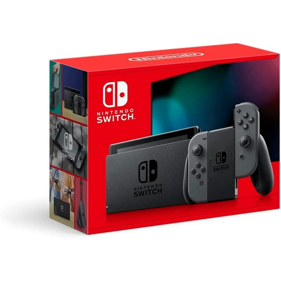 Open Box Nintendo HAD-S-KAAAH Switch Console With Joy-Con (Gray) (Japanese Model)