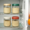 thumbnail image 4 of Frasco de vidrio EONJOE para overnight oats 500 ml, pack de 4 para meal prep, 4 of 7