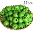 thumbnail image 2 of 25 Pcs Pommes Artificielles Mini Jolies Fruits Décoratifs Fruits Artificiels Accessoire Photo, 2 of 10