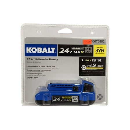 Kobalt 24v 2.0ah Battery Pack