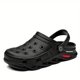 thumbnail image 4 of Zuecos de plataforma sin cordones para hombres y unisex: ¡sandalias huecas antideslizantes para interiores y exteriores!, 4 of 4