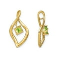 thumbnail image 3 of 2/3 Carat (Ctw) Natural Peridot Pendant Necklace in 14K Yellow Gold with Chain for Women, 3 of 5