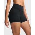 thumbnail image 3 of Shorts INGIA de Cintura Alta Sin Costura Frontal 10 cm Negro XL, 3 of 6