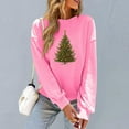 thumbnail image 4 of Christmas Sweatshirts for Womens Winter Long Sleeve Crewneck Sweaters Christmas Clothing Loose Plus Size Blouses Tops Fashion Cute Xmas Tree Printed Shirts Pullover, 4 of 6