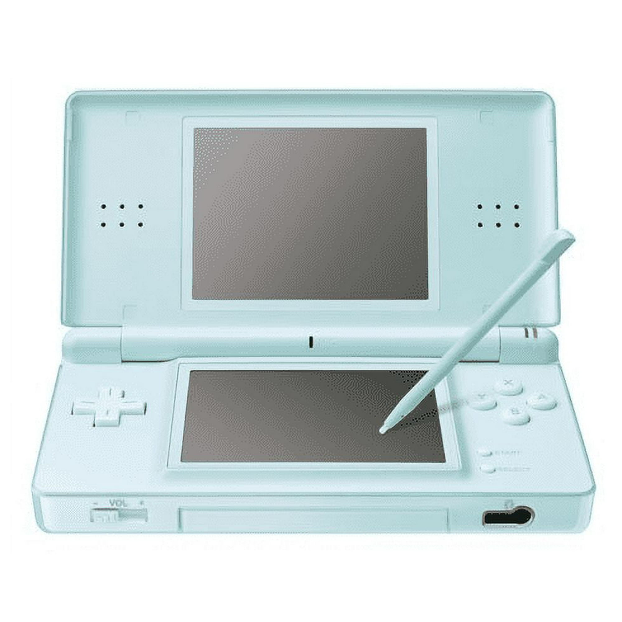 Nintendo DS Lite Console Ice Blue Includes Charger Stylus Authentic Nintendo Like New