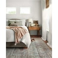 thumbnail image 6 of Chris Loves Julia x Loloi Jules Lagoon/Brick 5'-0" x 7'-6" Area Rug, 6 of 10