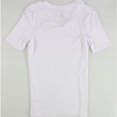 thumbnail image 2 of Tags Weekly Womens Solid Basic T-Shirt, White, X-Small, 2 of 2