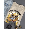 thumbnail image 3 of No Coffee No Workee T-Shirt Women -Smartprints Designs, Female 5X-Large, 3 of 4