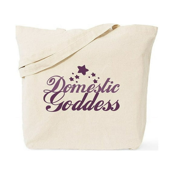 CafePress - Domestic Goddess Tote Bag - Unisex Canvas Tote Bag, Beige, 1-Piece