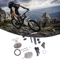 thumbnail image 4 of 10 Speed Groupset, Include 10 Speed 46T Cassettenn, Crank Arm Bottom Bracket, Thumb Shifter, Components Mountain Bike Drivetrain Upgrade, Rear Derailleur Set, 4 of 8