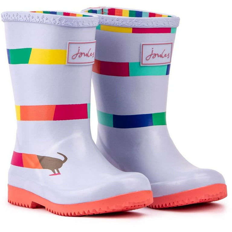 Joules Kids Rubber quiebran Boots With