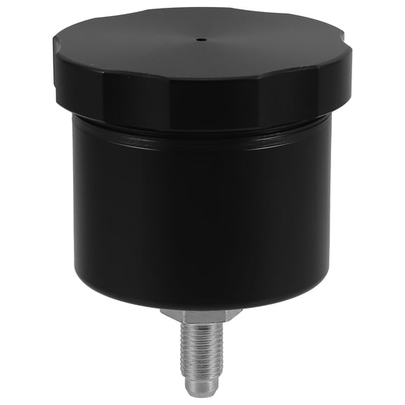 ELAYARD Brake Oil Tank for Car Hydraulic Handbrake Black Aluminum 1Pack