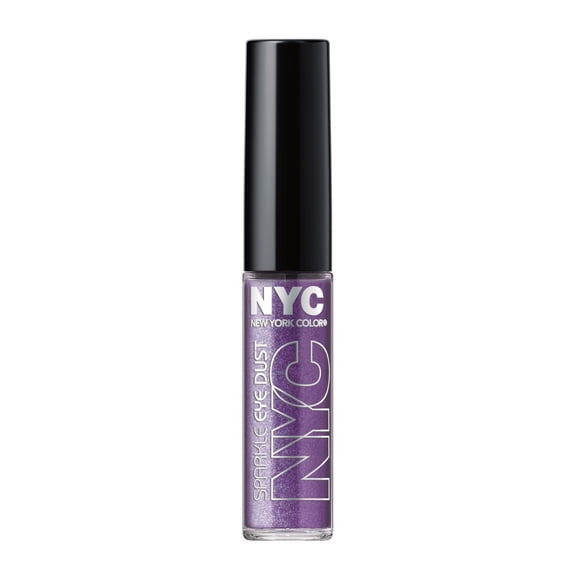 Nyc new york color sparkle eye dust, amethyst dazzle