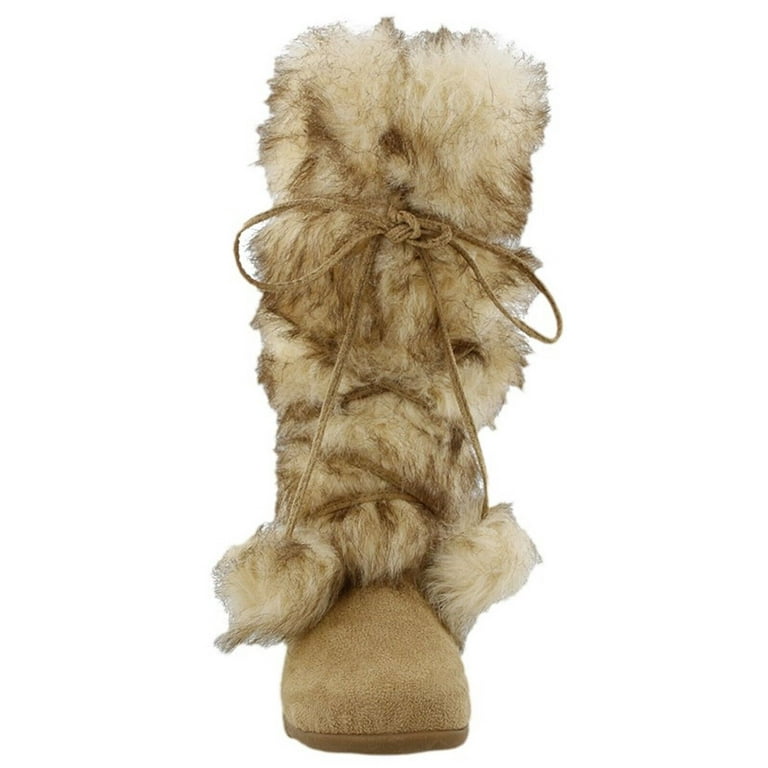 Faux fur mukluks 2025