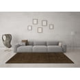 thumbnail image 3 of Ahgly Company Indoor Rectangle Abstract Brown Modern Area Rugs, 2' x 5', 3 of 4