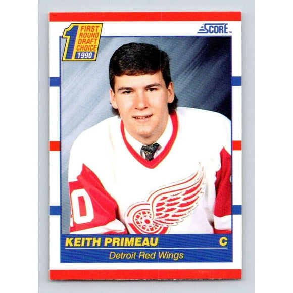 1990-91 Score Américain 436 Keith Primeau RC Recrue Detroit Red Wings